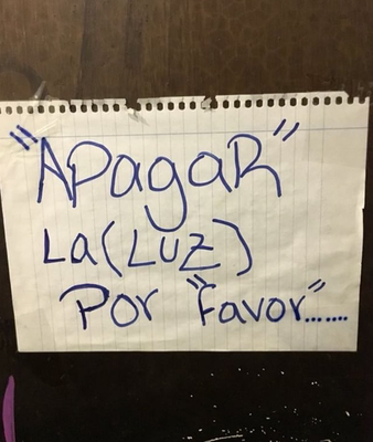 APAGAR, FAVOR