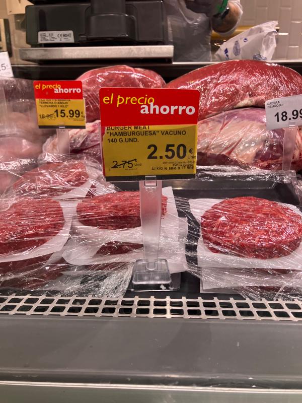 Hamburguesa vacuno