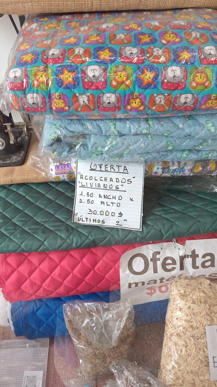 Acolchados livianos últimos 2