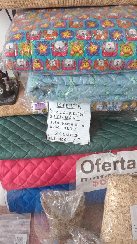 Acolchados livianos últimos 2