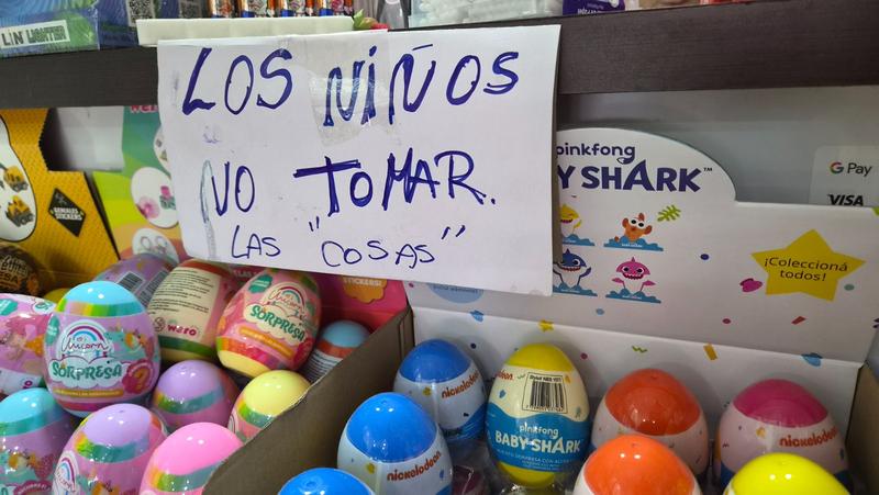 No tocar las... cosas